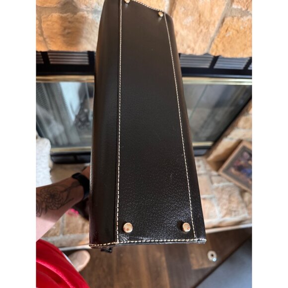 Kate Spade Tote Leather Laptop Bag With Dust Bag Excellent Con - Picture 5 of 8